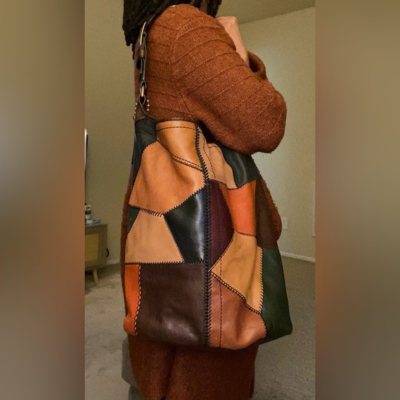 Coach 11465 - Bleeker Patchwork Large Duffle Sac - Picture 5 of 15